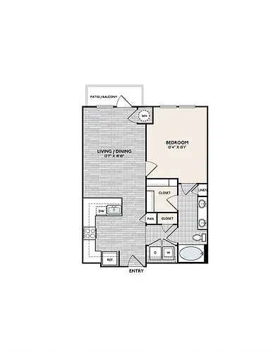 Floor plan A1B