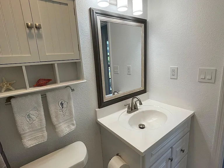 Updated bathroom with all new fixtures