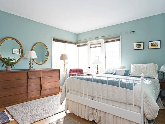 Master bedroom with full bath