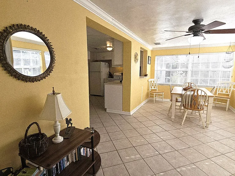 Florida room-dining room