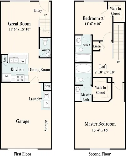 Floor plan The Arcadia