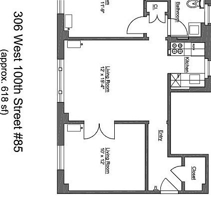 2nd image of 306 W 100th St APT 85