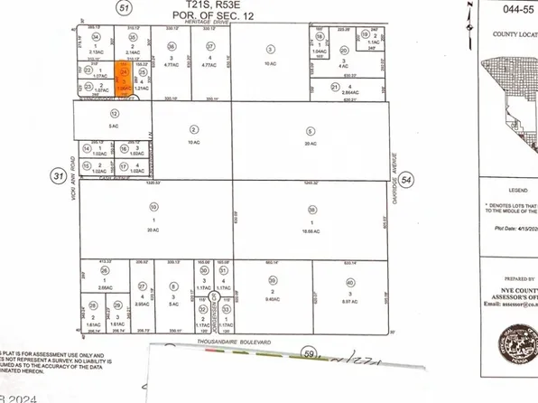 2100 E Vandervoort St, Pahrump, NV 89048