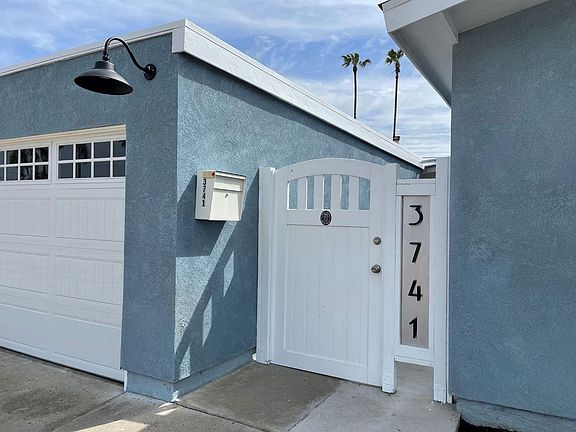 Front entry gate to private courtyard