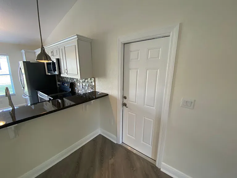 Door Entrance into Garage