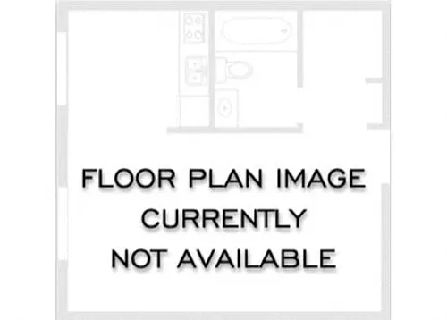 Floor plan 2 Bedroom, 1 Bath