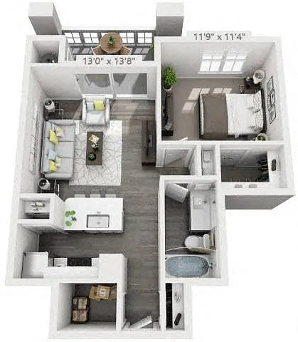 Floor plan Crane