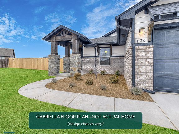 New Home Moore OK- Gabriella Plan