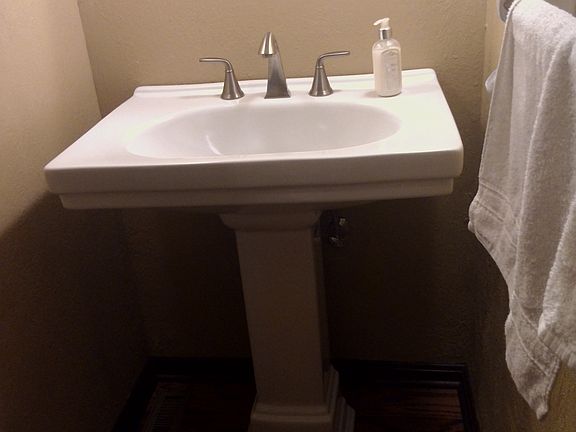 downstairs half bath