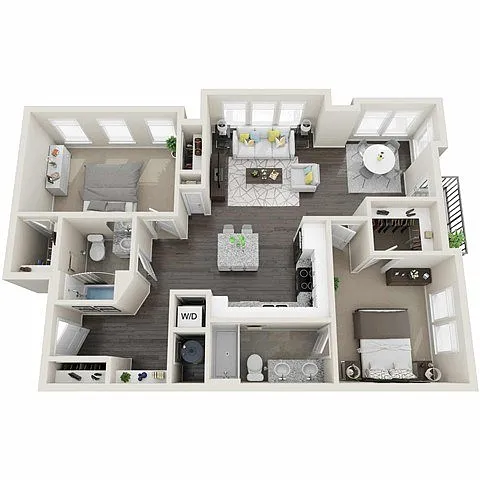 Floor plan Wingspread