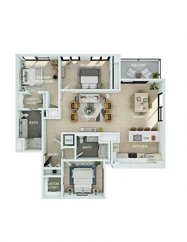 Floor plan PH1