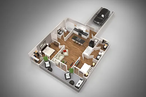 Floor plan 2AG