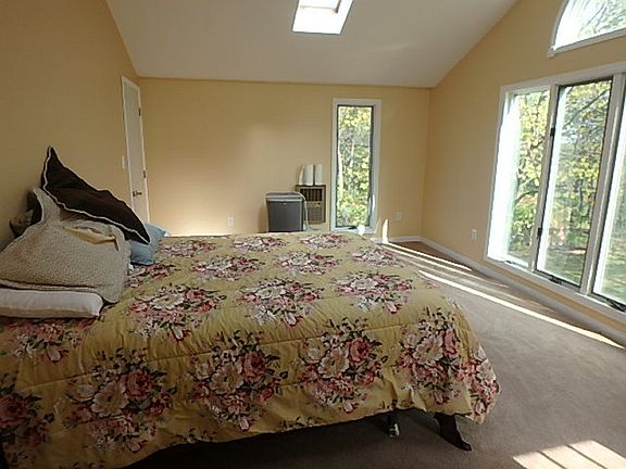 Wall of windows in m bedroom