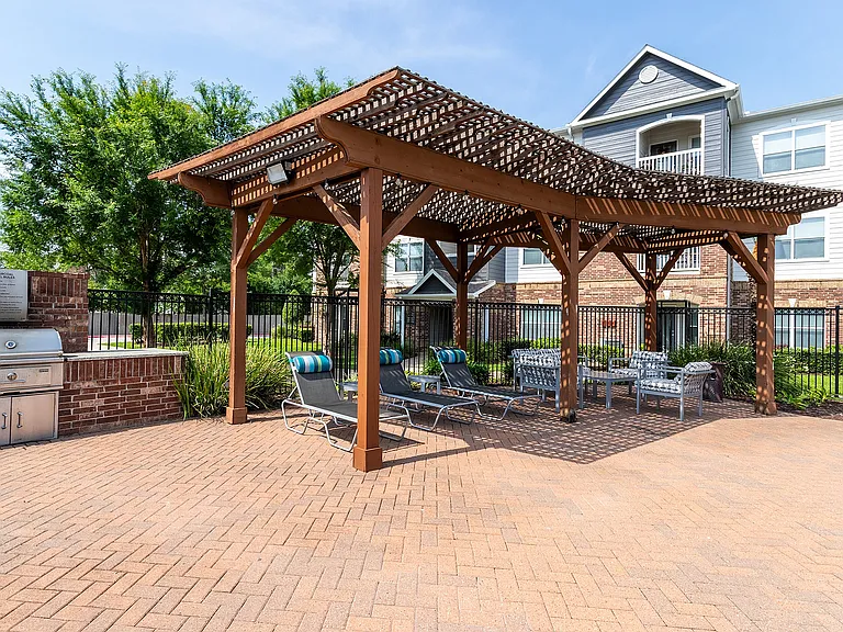 Grill and Lounge Area