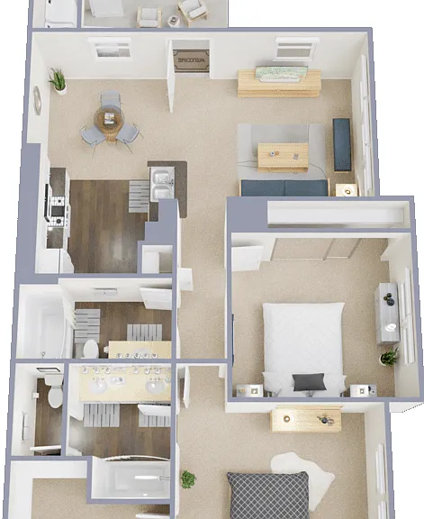 Plan 3 Floorplan Diagram