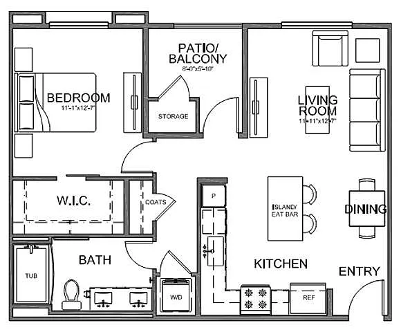 Floor plan A2