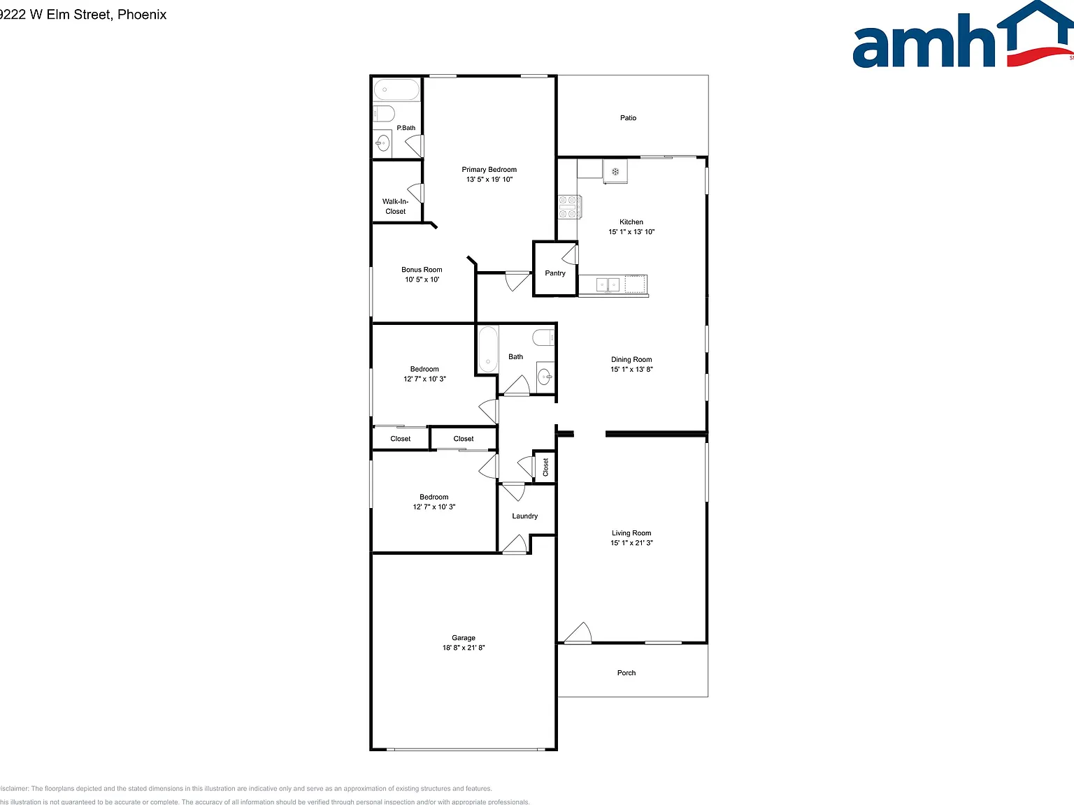 3 bed, 2.0 bath, 1808 sqft, $2,075 — Photo 2