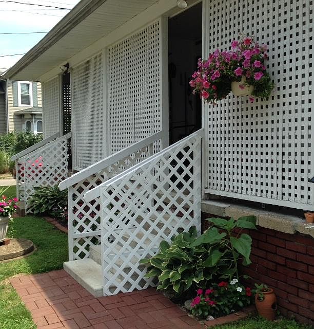 Rear steps