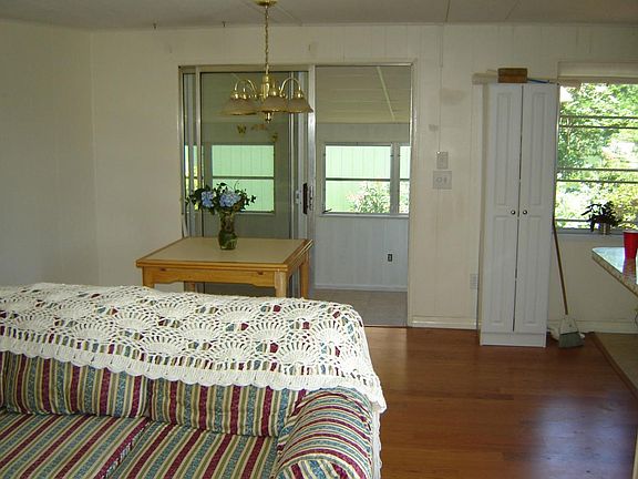 Looking towards dining and slider to sunroom