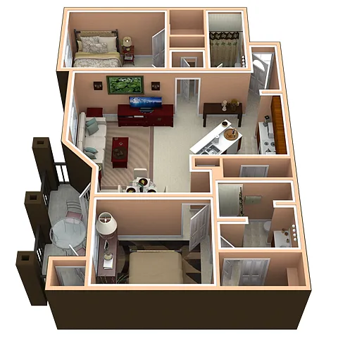 Floor plan B2