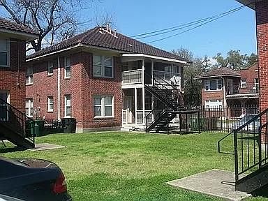 Back of building.