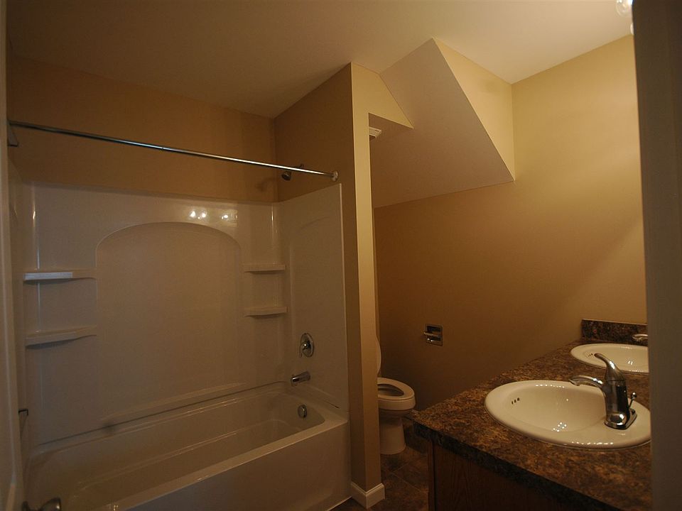 Full bath with double sink