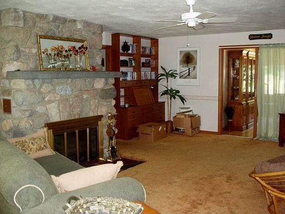 Living Room with Fireplace