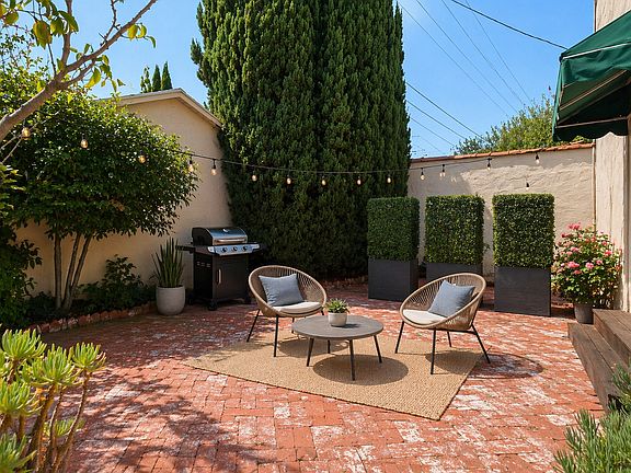 private backyard