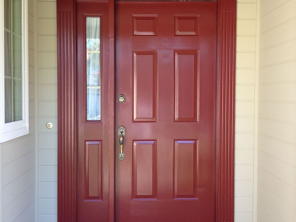 Front door.