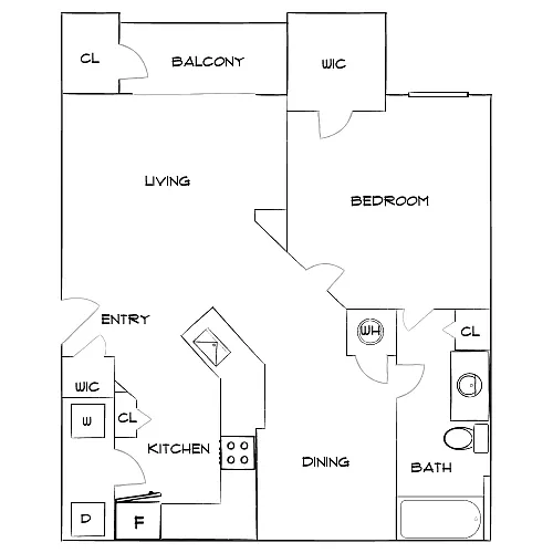 Floor plan Design 1C Premier