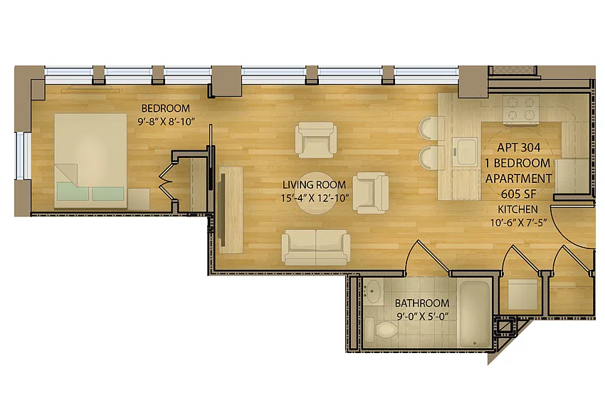 Floor plan Prince
