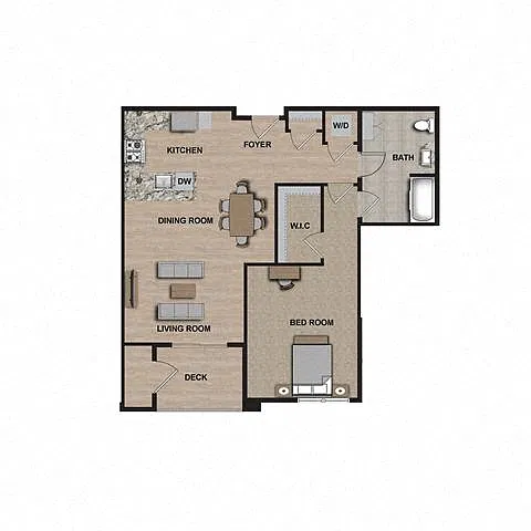 Floor plan A-1D