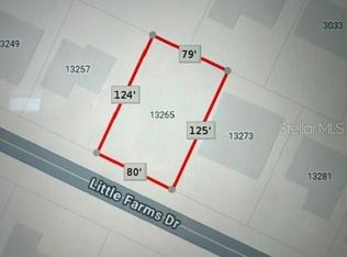 13265 Little Farms Dr Lot 10, Spring Hill, FL 34609