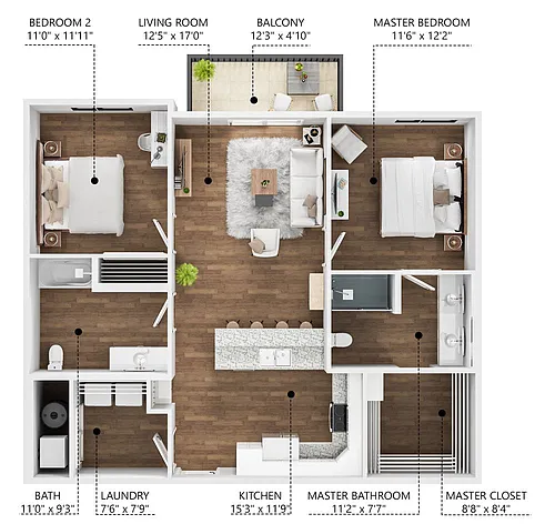 Floor plan B2