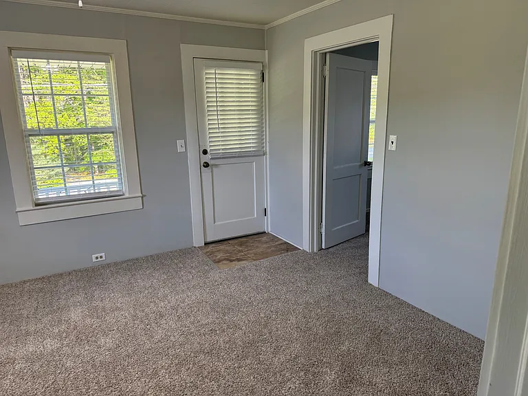 Living room with new paint