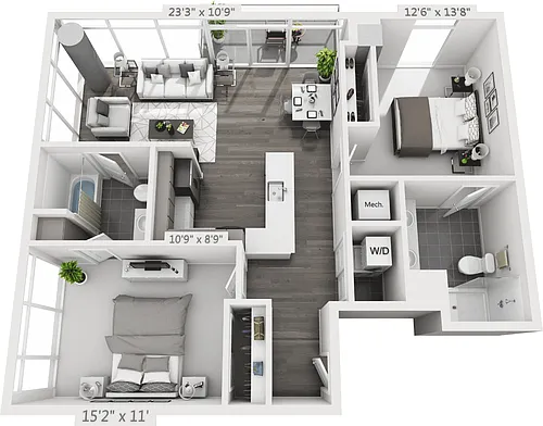 Floor plan B2