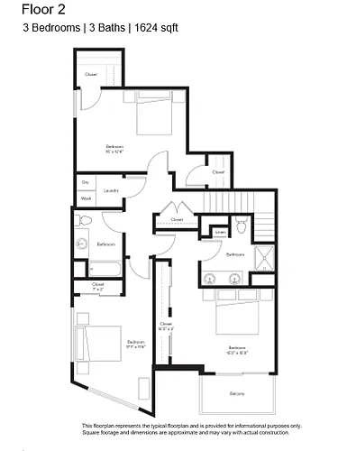 Floor plan The Townhomes C2
