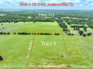 TRACT 9 County Road 3415, Jacksonville, TX 75766