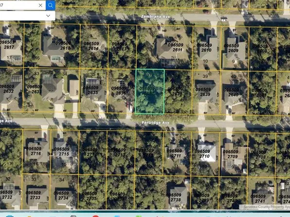LOT 37 PARTRIDGE AVENUE LOT 37, NORTH PORT, FL 34286