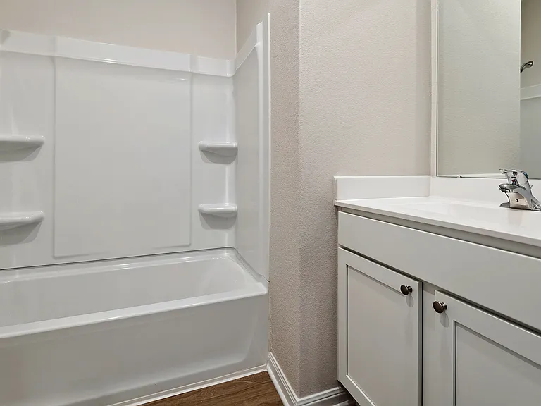 The second bathroom.