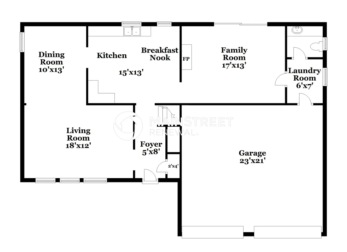 Floor Plan - 275 Dollar Mill Rd SW