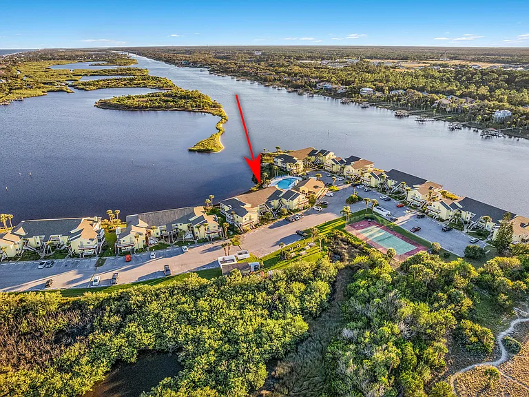 First-floor waterfront condo