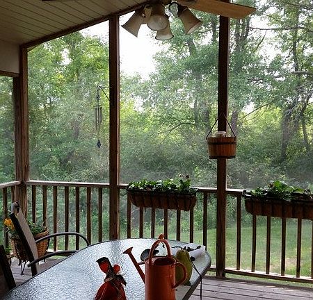 Screened porch