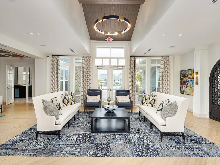Leasing office and resident clubhouse