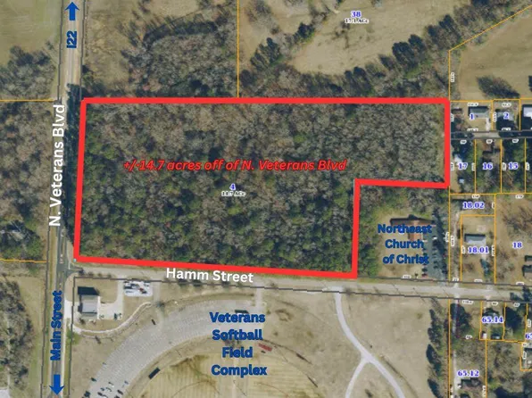 N Veterans Memorial Blvd, Tupelo, MS 38804