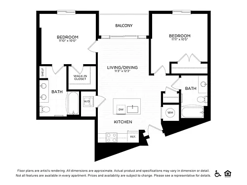 Floor plan B2A