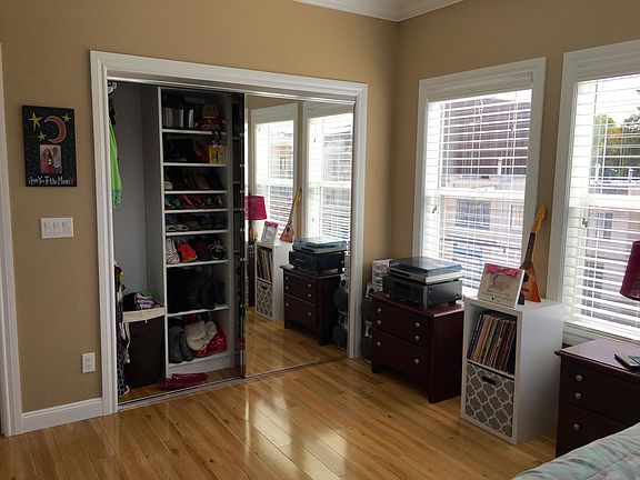 Closet with build-in organizers