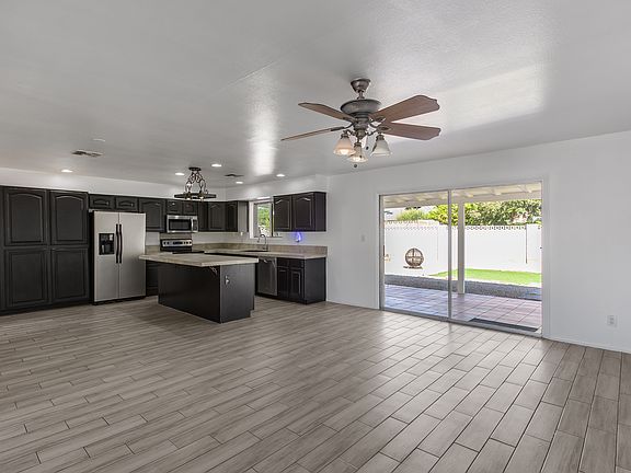 Dining Room & Kitchen with Island