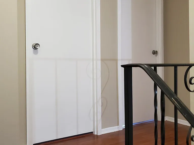 Upstairs at top of stairs