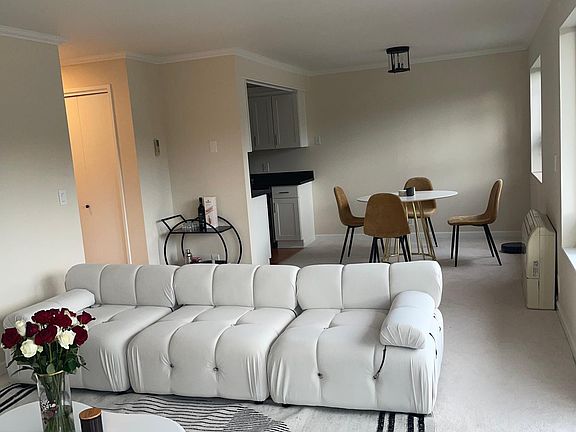 Living room with dining area